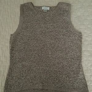 Christopher & Banks sleeveless sweater.